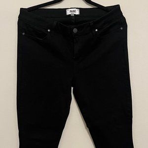 Paige, Black Jeans, Verdugo Crop